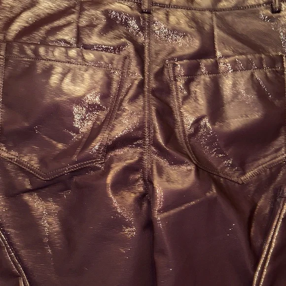 H&M Shiny Purple Vegan Pants - Picture 6 of 6